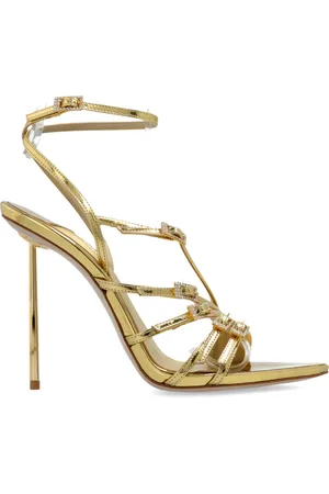 LE SILLA Dames, Schoenen, Geel, Maat: 38 EU Leer
