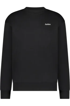 Aeden Heren, Sweatshirts & Hoodies, Zwart, Maat: L