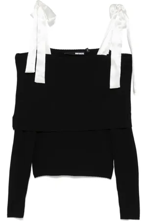 ROTATE Dames, Truien, Zwart, Maat: XS