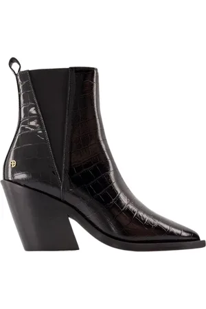 ANINE BING Dames, Schoenen, Zwart, Maat: 38 EU Leer