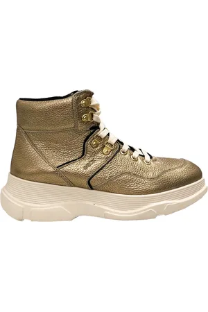 Geox Dames, Schoenen, Geel, Maat: 36 EU Leer