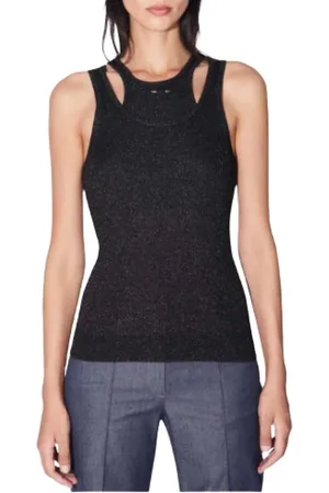 BARBARA BUI Dames, Tops, Zwart, Maat: M