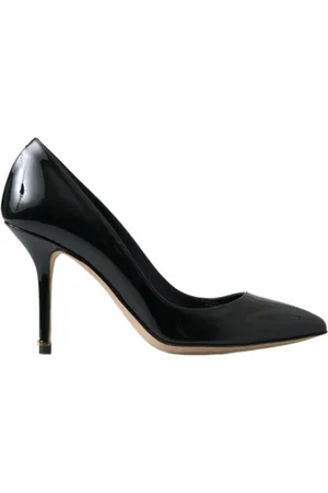 Dolce & Gabbana Dames, Schoenen, Zwart, Maat: 35 1/2 EU Leer