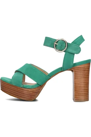 GOOSECRAFT Dames, Schoenen, Groen, Maat: 38 EU Suède