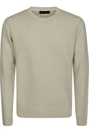 Roberto Collina Heren, Truien, , Maat: XL Wol
