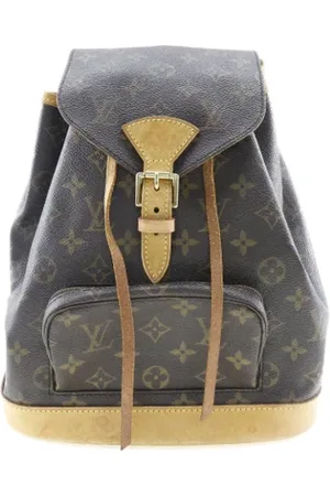 LOUIS VUITTON Unisex, Pre-owned, Bruin, Maat: ONE Size Tweed