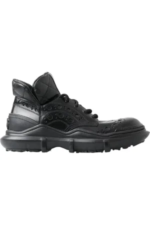 Dolce & Gabbana Heren, Schoenen, Zwart, Maat: 42 EU Leer