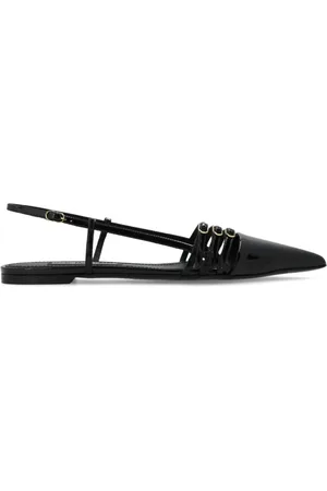 Dolce & Gabbana Dames, Schoenen, Zwart, Maat: 36 EU Leer