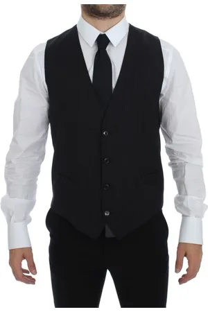 Dolce & Gabbana Heren, Pakken, Zwart, Maat: M Wol