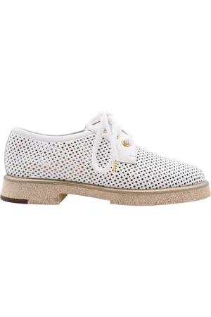 Pertini Dames, Schoenen, Wit, Maat: 37 EU Leer
