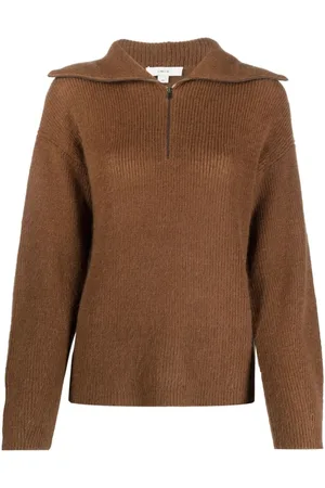 Vince Dames, Truien, Bruin, Maat: XL Nylon