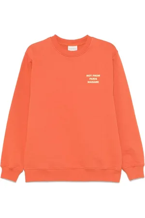 Drôle de Monsieur Heren, Sweatshirts & Hoodies, Oranje, Maat: L