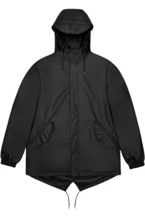 Rains Unisex, Jassen, Zwart, Maat: L