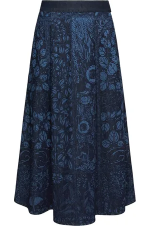 Elena Miro Dames, Rokken, Blauw, Maat: L