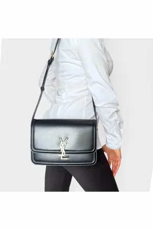 Saint Laurent Dames, Pre-owned, Zwart, Maat: ONE Size Leer
