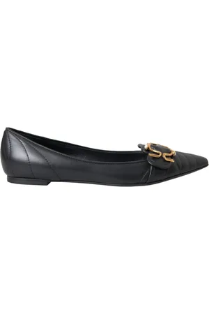 Dolce & Gabbana Dames, Schoenen, Zwart, Maat: 37 EU Leer
