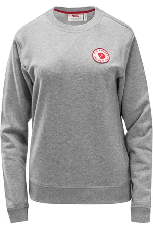 Fjällräven Dames, Sweatshirts & Hoodies, Grijs, Maat: M