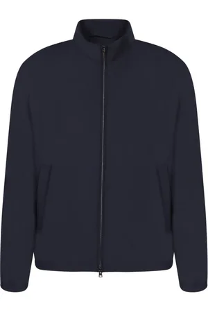 HERNO Heren, Jassen, Blauw, Maat: 2XL Wol