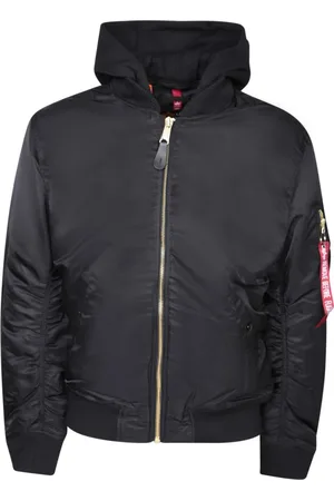 Alpha Industries Heren, Jassen, Zwart, Maat: S Poliester