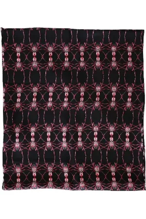 Alexander McQueen Dames, Pre-owned, Zwart, Maat: ONE Size Zijde