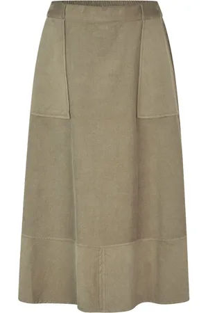 Masai Dames, Rokken, Groen, Maat: XL Katoen
