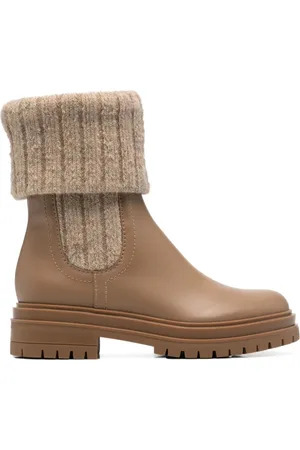 Gianvito Rossi Dames, Schoenen, Bruin, Maat: 37 EU Leer