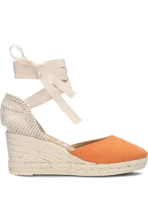 MANEBI Dames, Schoenen, Oranje, Maat: 41 EU Suède