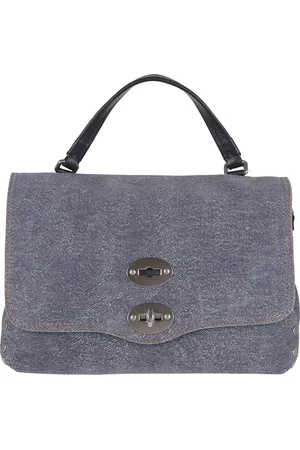 Zanellato Dames, Tassen, Blauw, Maat: ONE Size Leer