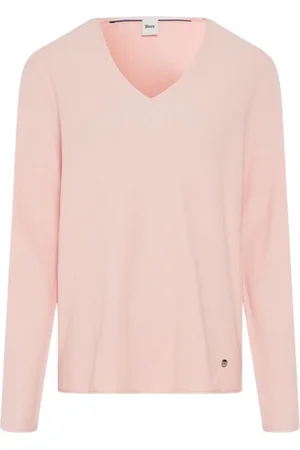 Brax Dames, Truien, Roze, Maat: 2XL