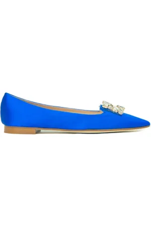 Prosperine Dames, Schoenen, Blauw, Maat: 39 EU Satijn