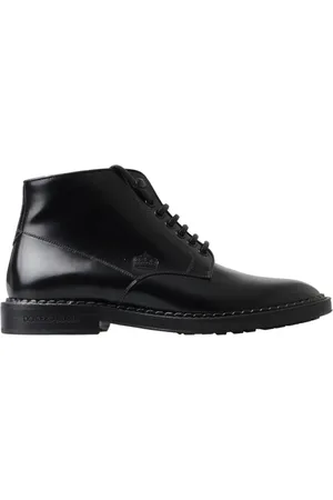 Dolce & Gabbana Heren, Schoenen, Zwart, Maat: 39 EU Leer