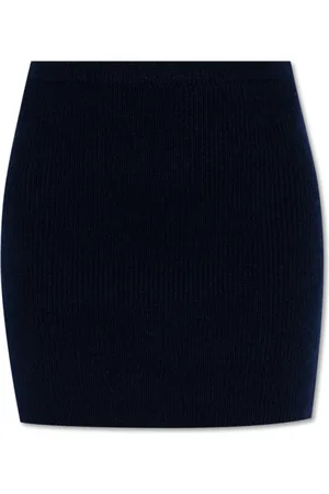 Lisa Yang Dames, Rokken, Blauw, Maat: S Leer