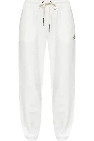 Moncler Heren, Broeken, Wit, Maat: L Katoen
