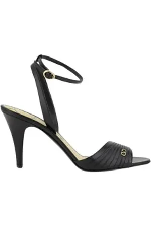 VALENTINO GARAVANI Dames, Schoenen, Zwart, Maat: 36 1/2 EU Leer