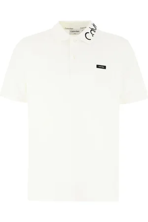 Calvin Klein Heren, Tops, Wit, Maat: 2XL Katoen