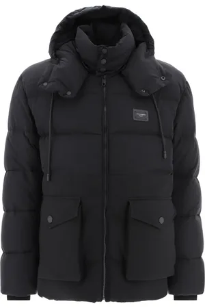 Dolce & Gabbana Heren, Jassen, Zwart, Maat: 3XL Katoen