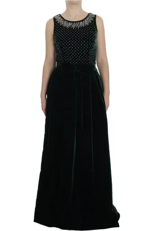 Dolce & Gabbana Dames, Jurken, Groen, Maat: 2XS Zijde