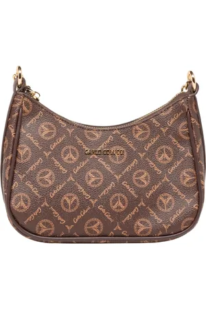Carlo Colucci Dames, Tassen, Bruin, Maat: ONE Size