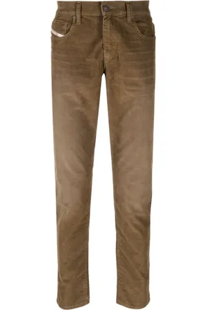 Diesel Heren, Broeken, Bruin, Maat: W29 Denim