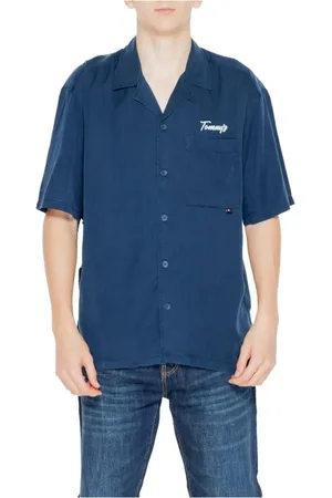 Tommy Hilfiger Heren, Overhemden, Blauw, Maat: S