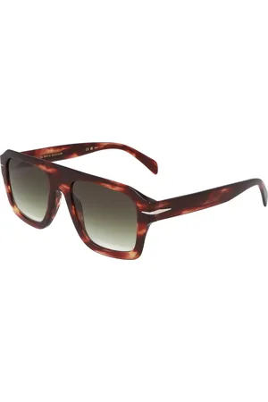 DB EYEWEAR BY DAVID BECKHAM Unisex, Accessoires, Bruin, Maat: 54 MM