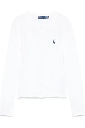 Ralph Lauren Dames, Truien, Wit, Maat: S