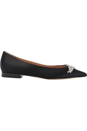 Scarosso Dames, Schoenen, Zwart, Maat: 38 1/2 EU Satijn