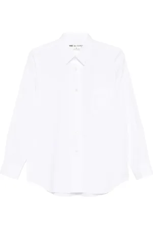 Comme des Garçons Dames, Blouses & Shirts, Wit, Maat: M Katoen