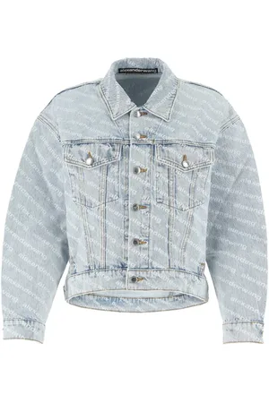Alexander Wang Dames, Jassen, Blauw, Maat: XS Denim