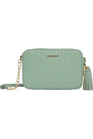 Carlo Colucci Dames, Tassen, Groen, Maat: ONE Size