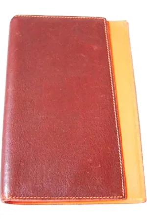 Hermès Dames, Pre-owned, Oranje, Maat: ONE Size Tweed