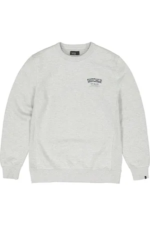 Butcher of Blue Heren, Sweatshirts & Hoodies, Grijs, Maat: XL