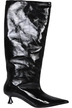 Ganni Dames, Schoenen, Zwart, Maat: 38 EU Poliester