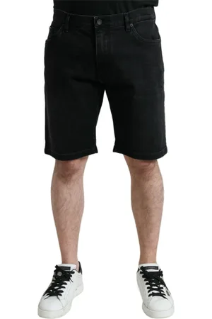 Dolce & Gabbana Heren, Korte broeken, Zwart, Maat: 4XL Katoen